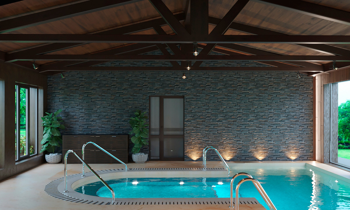 Бассейн и хамам