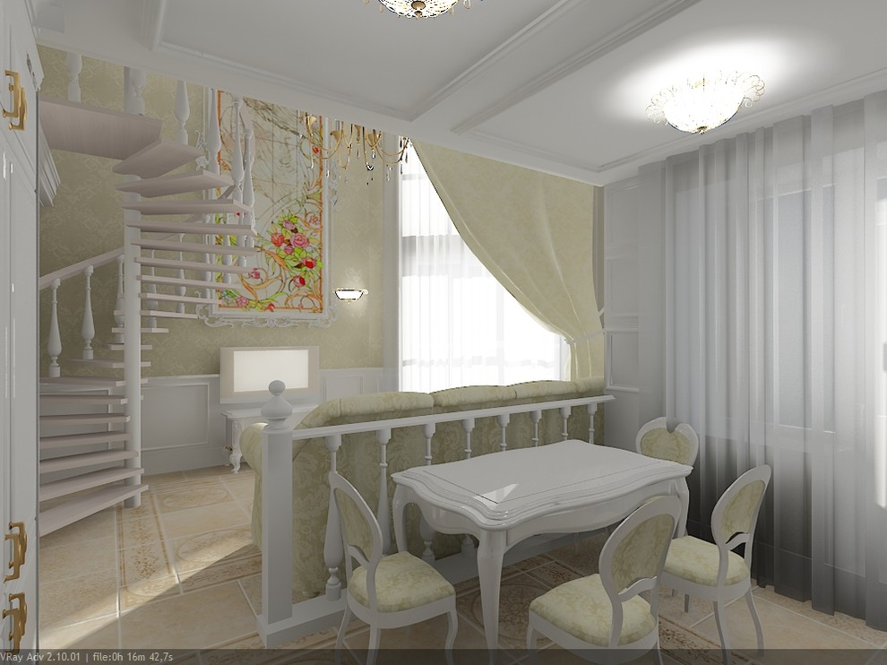 Двухуровневая квартира.