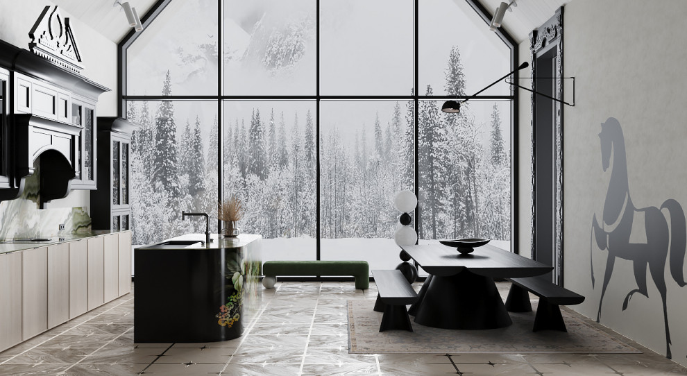 Загородный дом в Новом Русском стиле