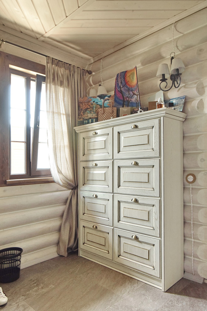 Прихожая/Холл в срубе