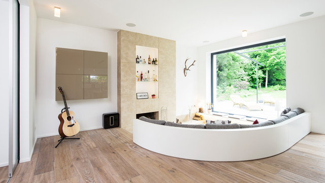 Privates Wohnhaus contemporary-living-room