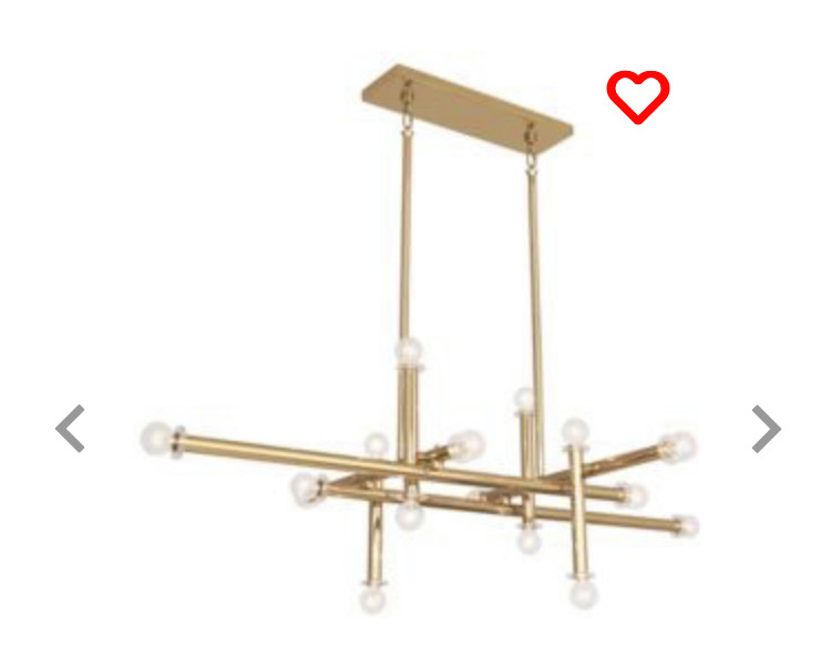 Help on fixing an off center chandelier