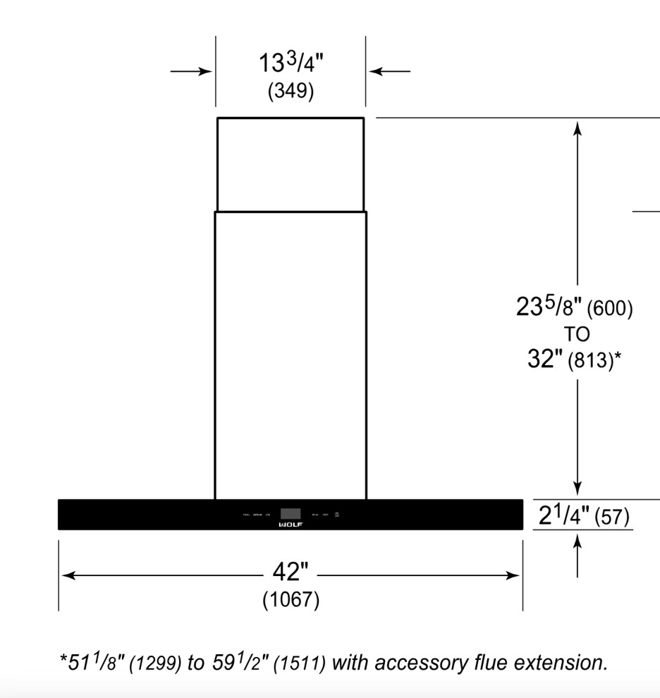 Cooktop Vent Hood Placement
