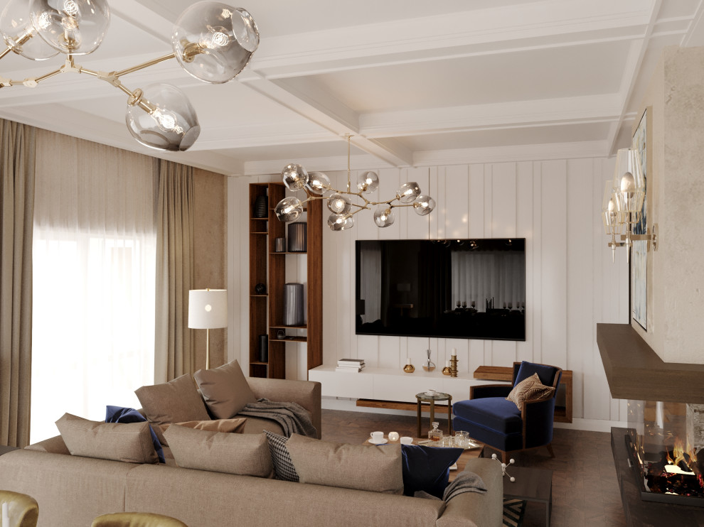 Дизайн интерьера загородный дом Voronezh