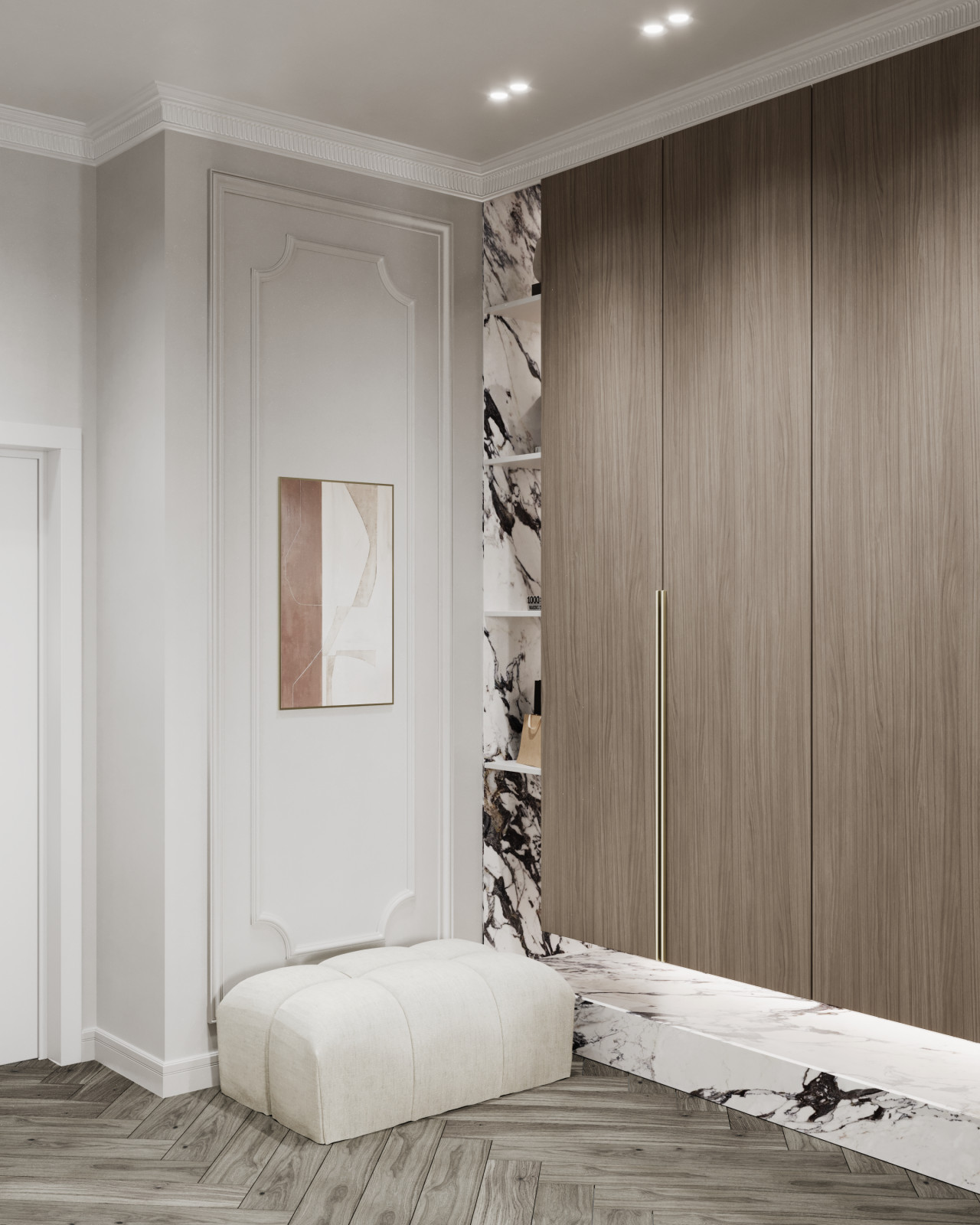 Дизайн интерьера квартиры в жилом комплексе "Сердце Столицы"