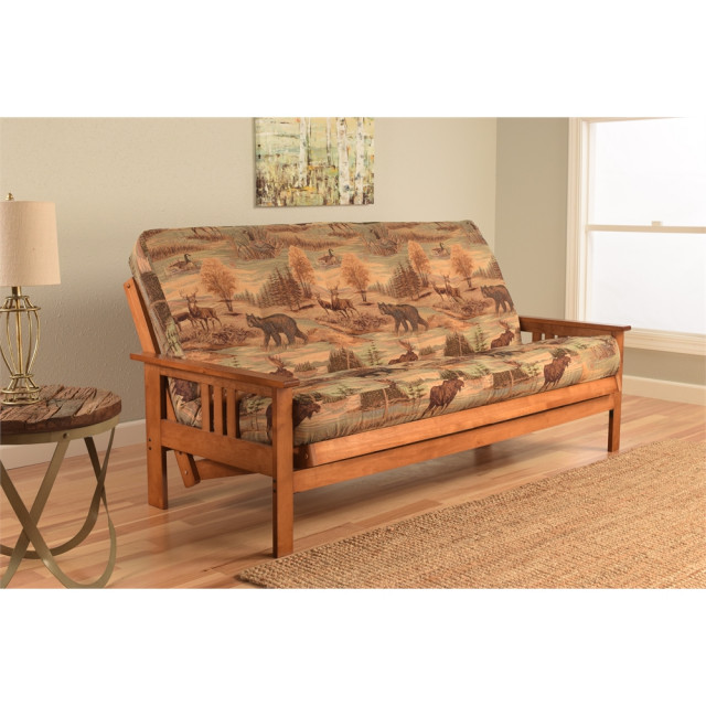 Monterey FrameBarbados FinishCanadian Mattress Rustic Futons by
