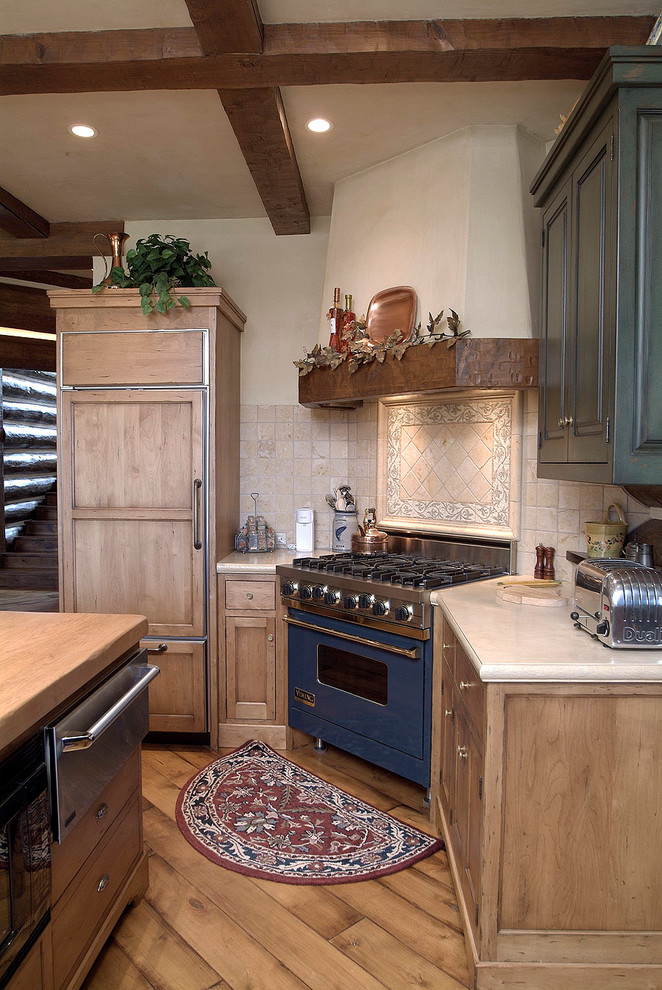 Inspiration for a country kitchen in Other.