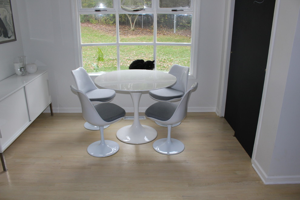 Inspiration for a transitional dining room remodel in DC Metro