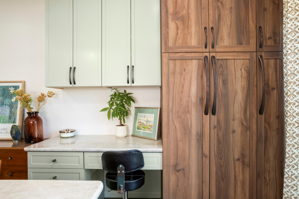 Calming Sage Green Kitchen