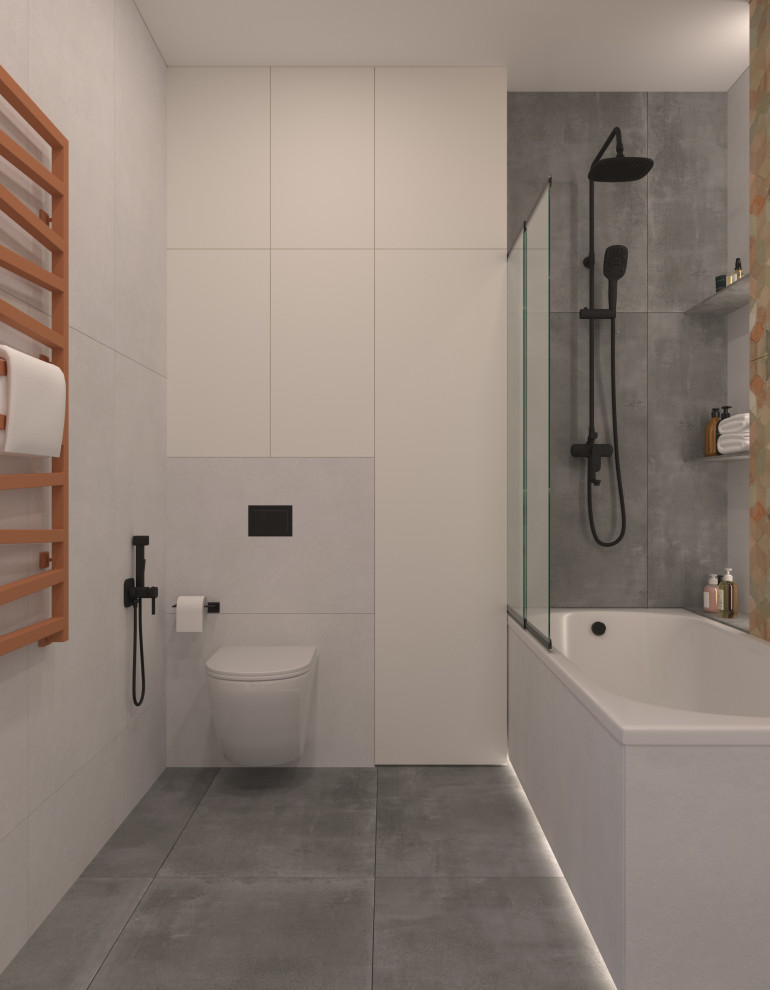 Загородный дом с ярким интерьером