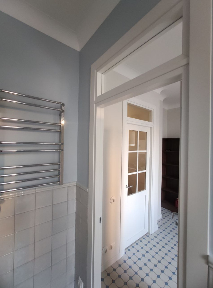 Ванная из кухни