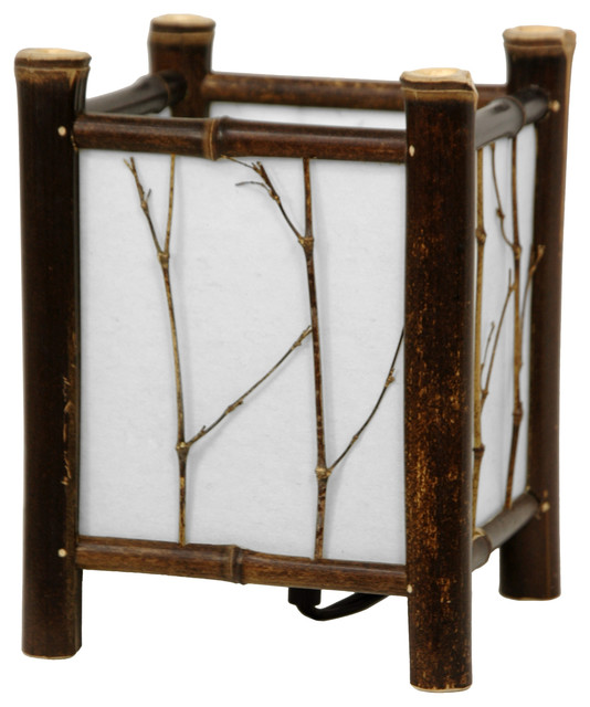 Watashi Japanese Table Lamp Dark