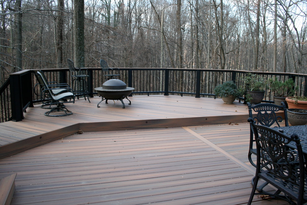 Deck - transitional deck idea in Baltimore