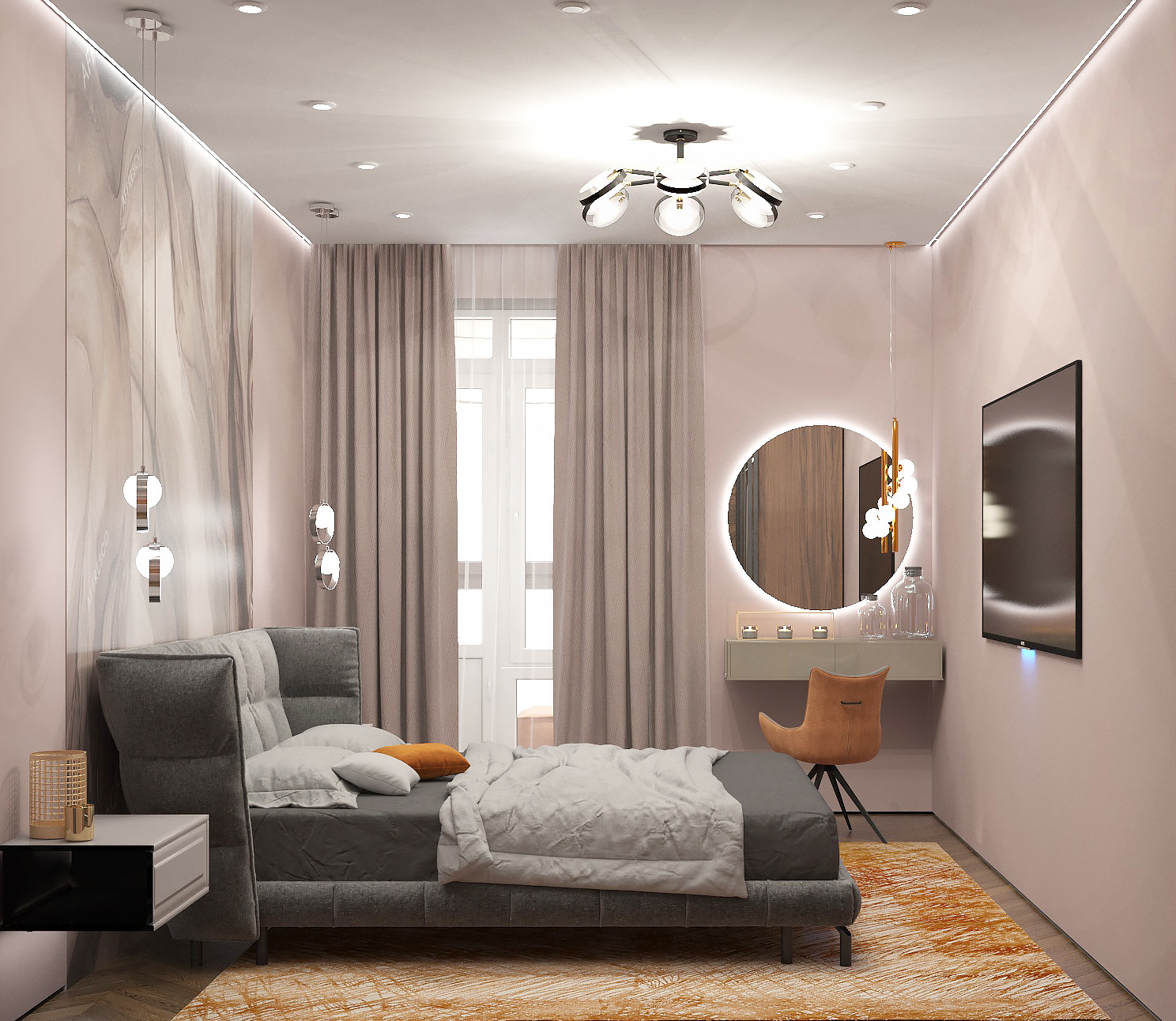 Дизайн-проект квартиры 90,7 м2