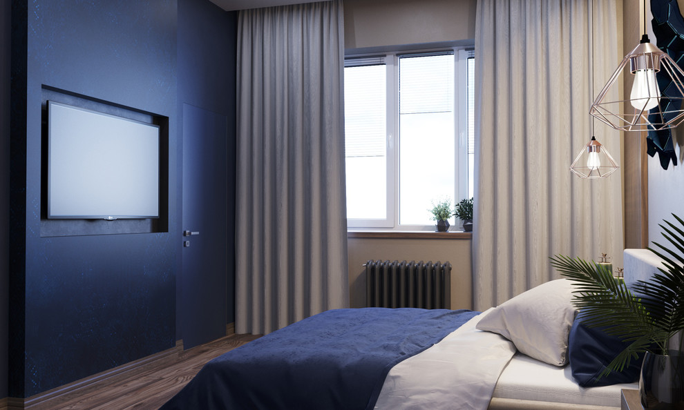 Квартира с тремя спальнями,  площадью 144 м 2