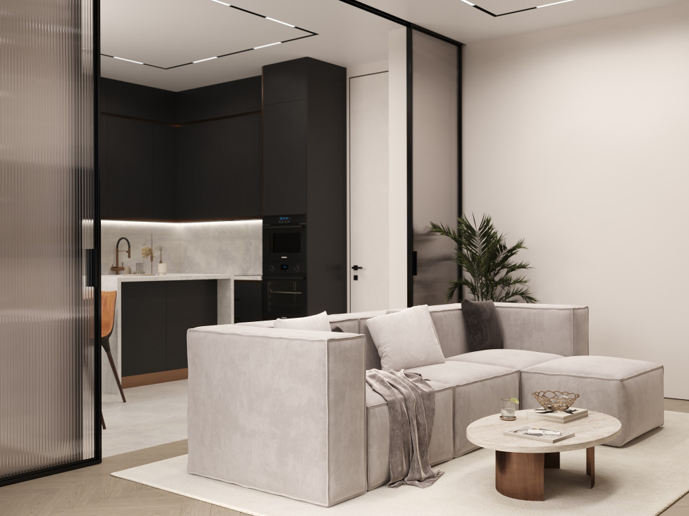 Трехкомнатная квартира ЖК "Резиденция Сколково"