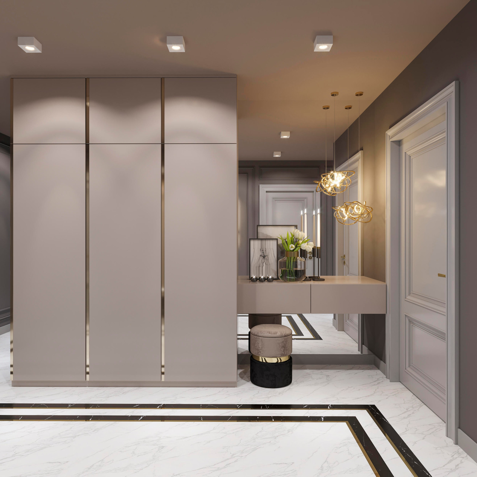 Дизайн-проект 3-комнатной квартиры в ЖК «Ты и Я»