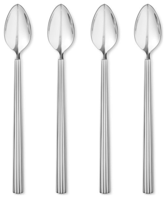 Long Spoon Giftbox 4Piece Contemporary Spoons by Jensen