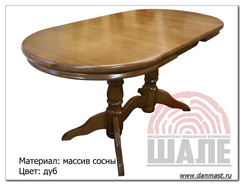 Обеденные столы из массива сосны