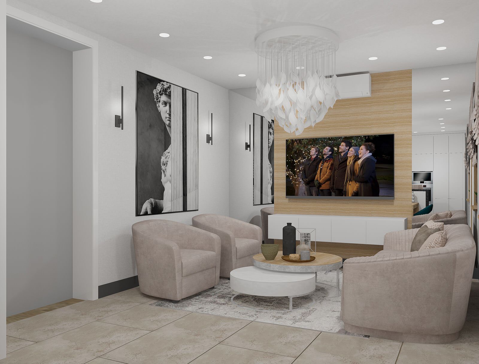 Проект таунхауса в современном стиле