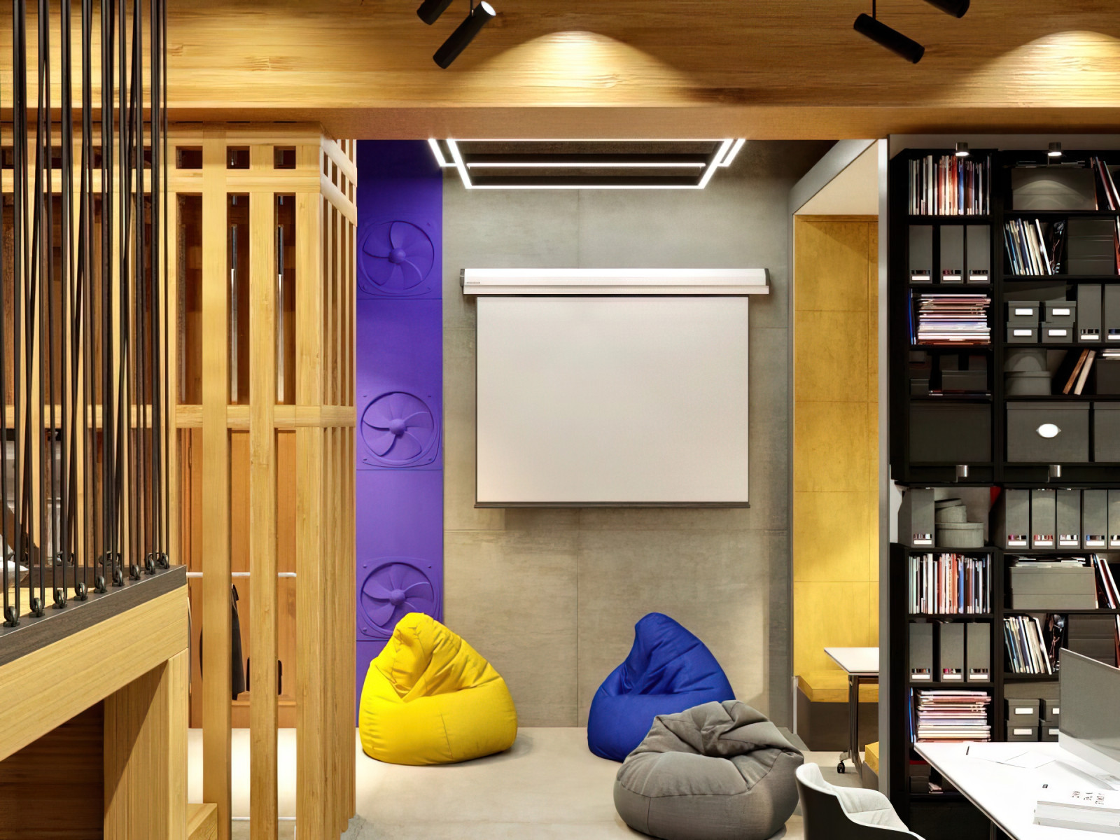 Визуализация офис