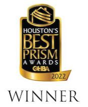 Houston's Best Prism Awards 2022 Winner Badge