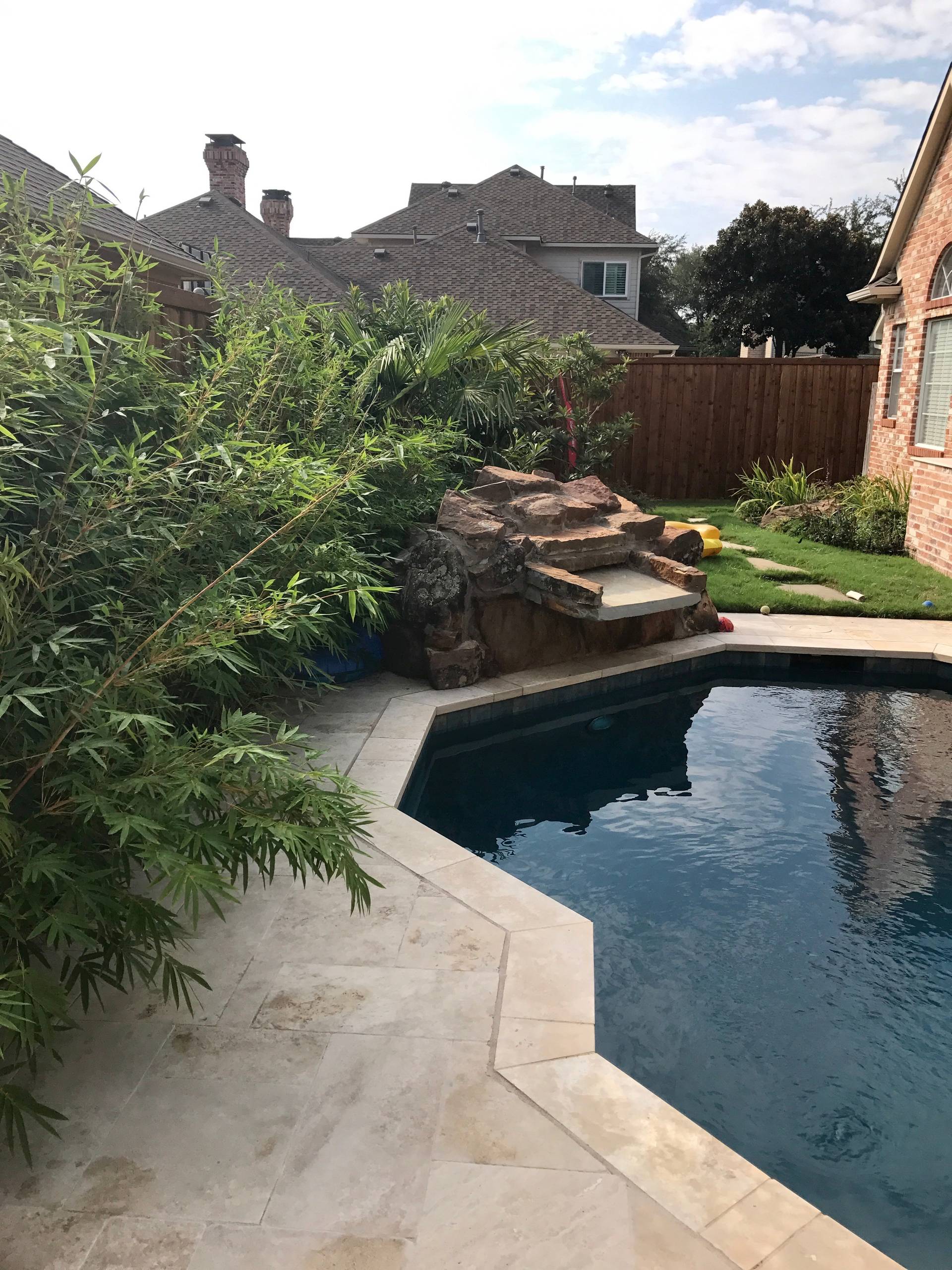 Back yard Pool Remodel