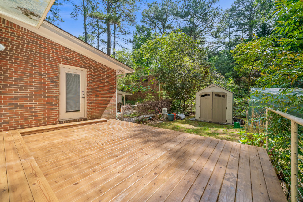 Mid-Century Deck Rebuild & Stain