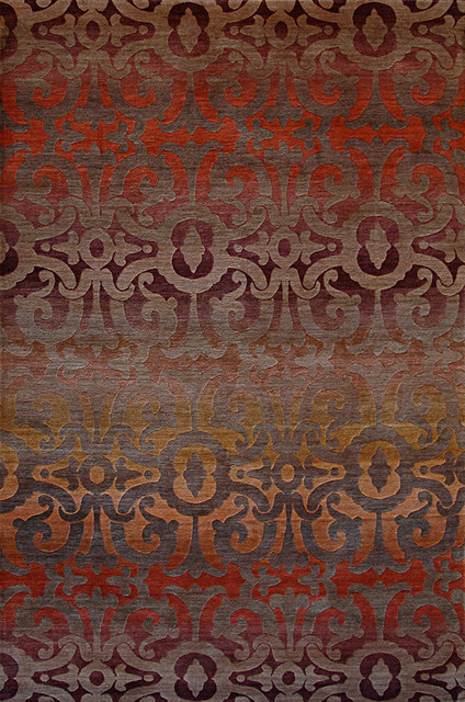 Wrought Iron Rug (Red)