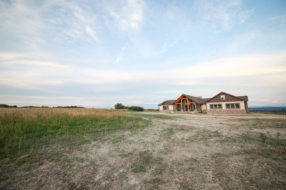 Custom Home: New Construction Timber Frame