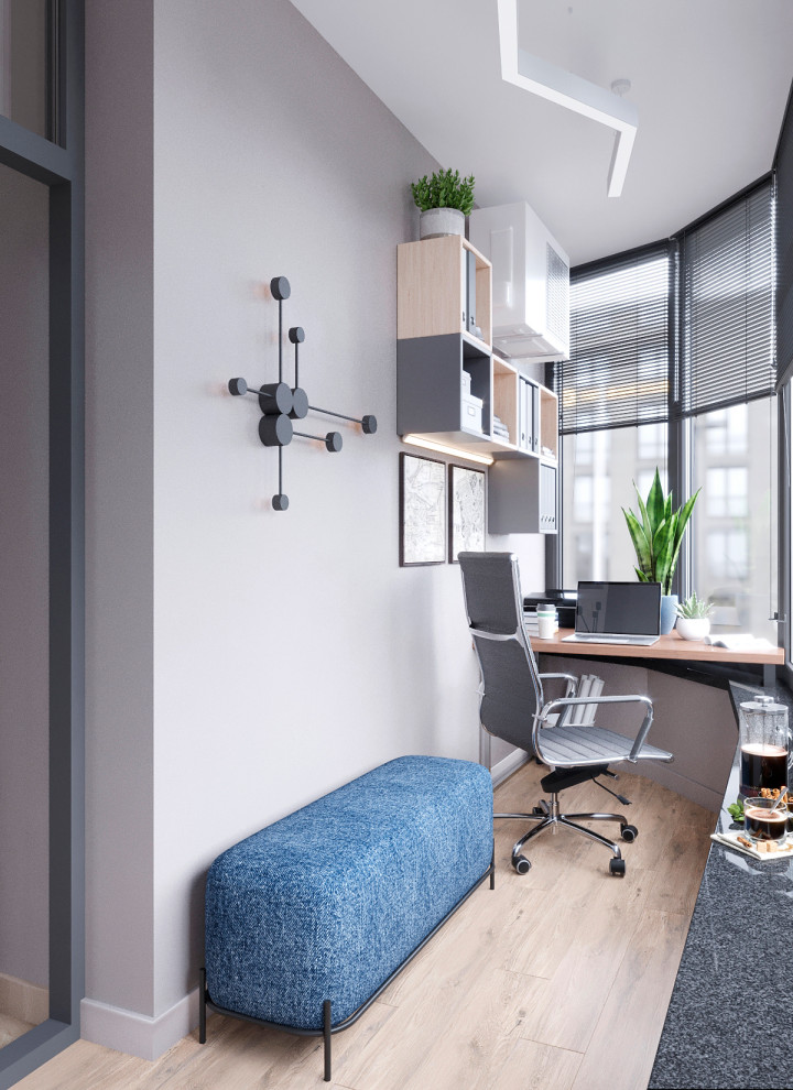 Дизайн двухкомнатной квартиры 60 кв.м в ЖК Символ