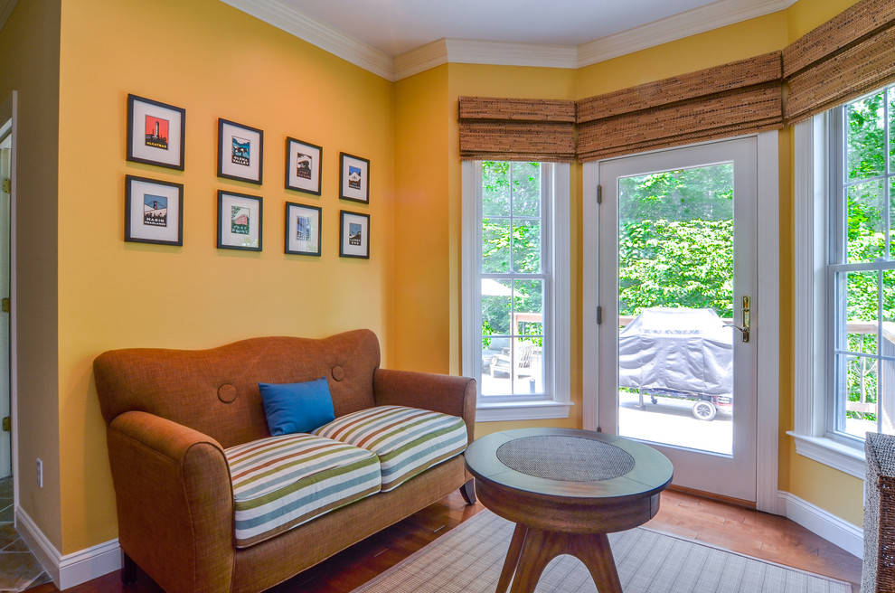 Large transitional kitchen photo in Boston