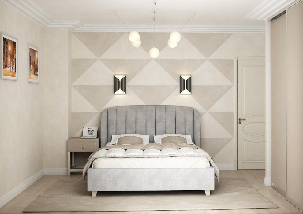 Дизайн интерьера трехкомнатной квартиры