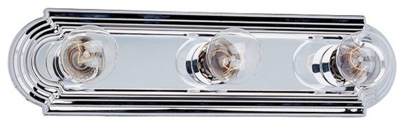 Maxim Lighting 7123PB/PC Essentials 3-lt Bath Vanity
