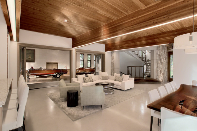 Colman Woods modern-wohnbereich