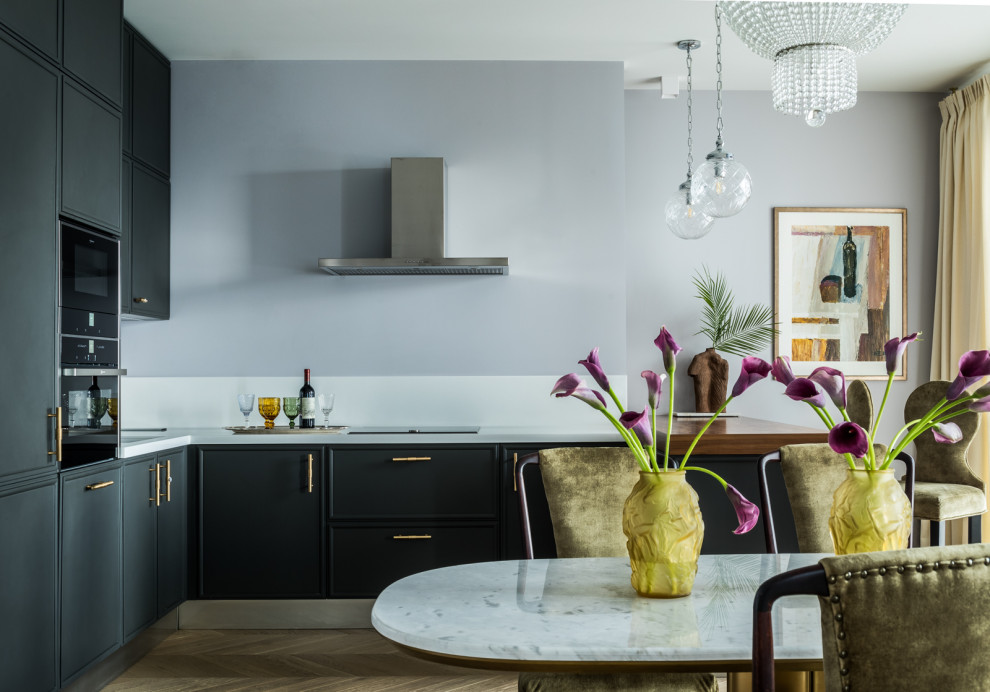 Интерьер квартиры 116 кв.м. в ЖК Утёсов