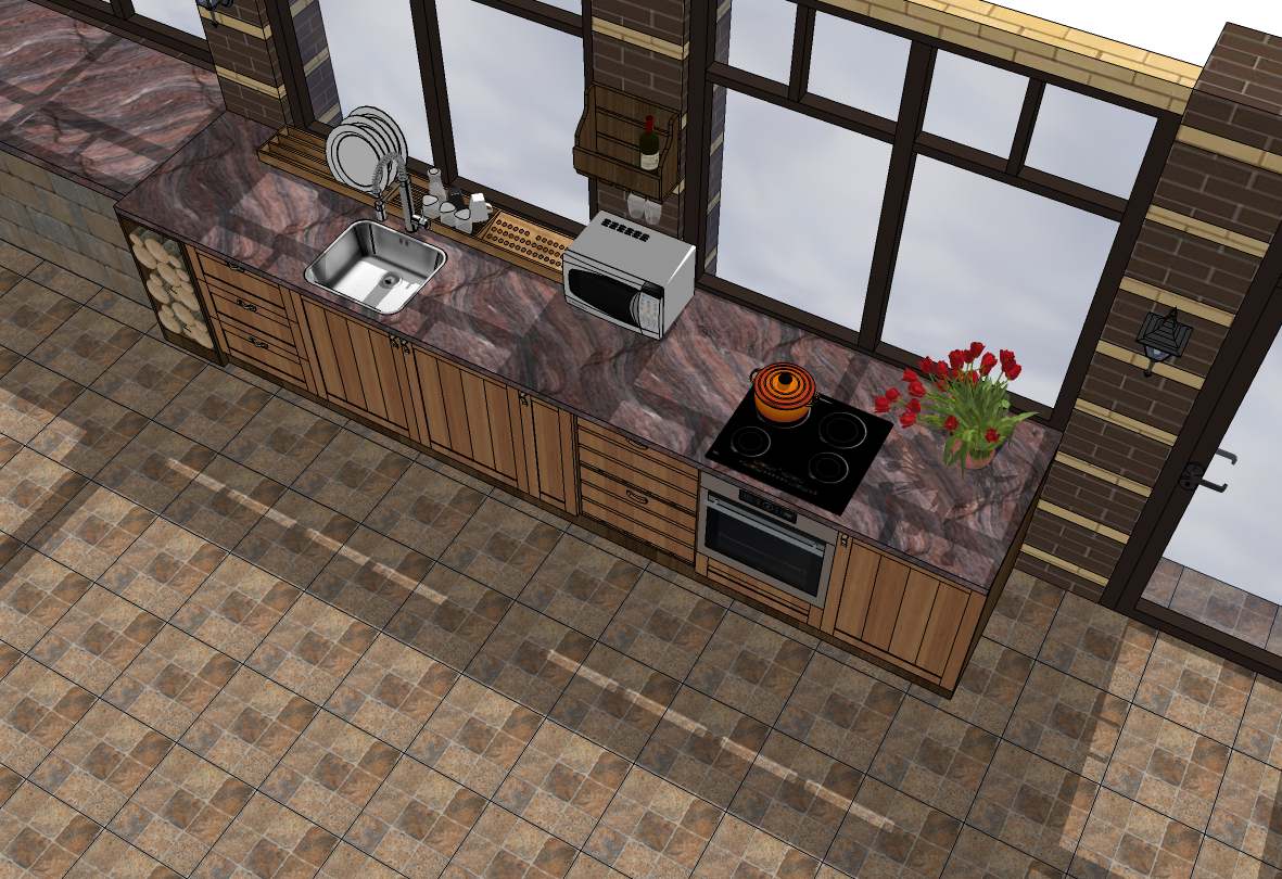 Летняя кухня