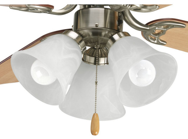 Progress Airpro Collection 3 Light Ceiling Fan Transitional