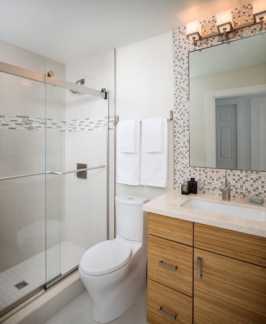 North Miami Beach Whole House Remodel contemporary-bathroom