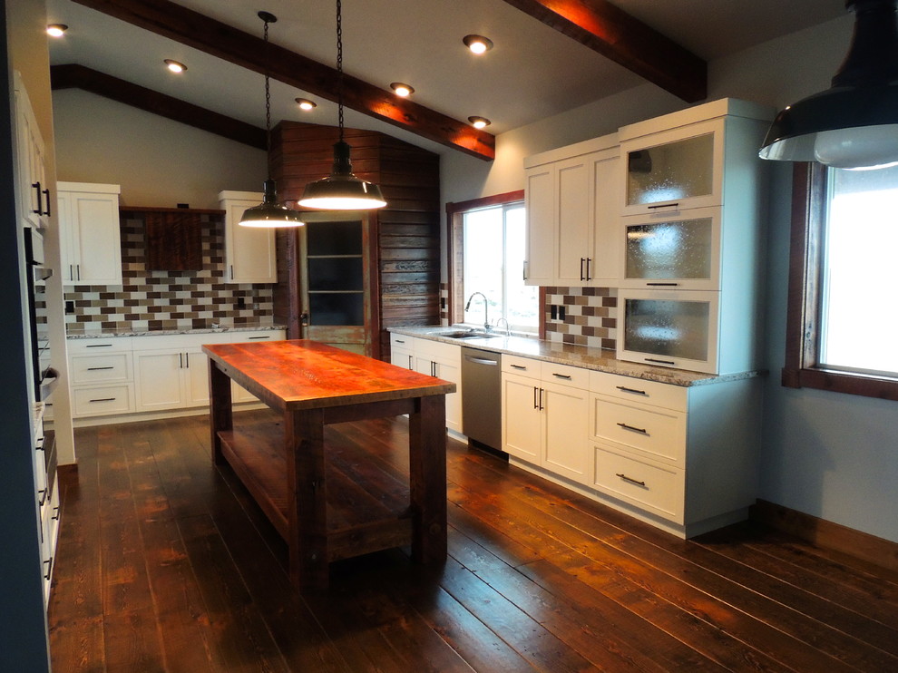 This is an example of an industrial kitchen in Boise.