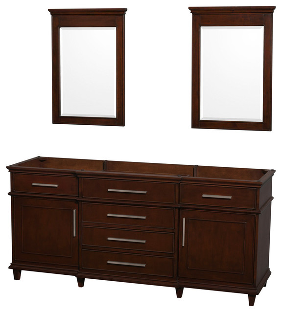 Wyndham Collection Berkeley 72 Bathroom Double Vanity No Top Wyndham Collection Berkeley 72 Bathroom Double Vanity No Top Sink Traditional Vanities And Consoles By Luxury Plumbing Usa