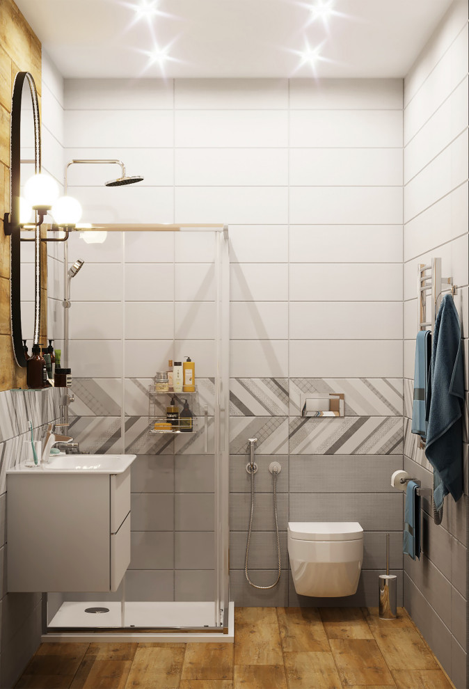 Дизайн-проект дуплекса в Ленинградской области