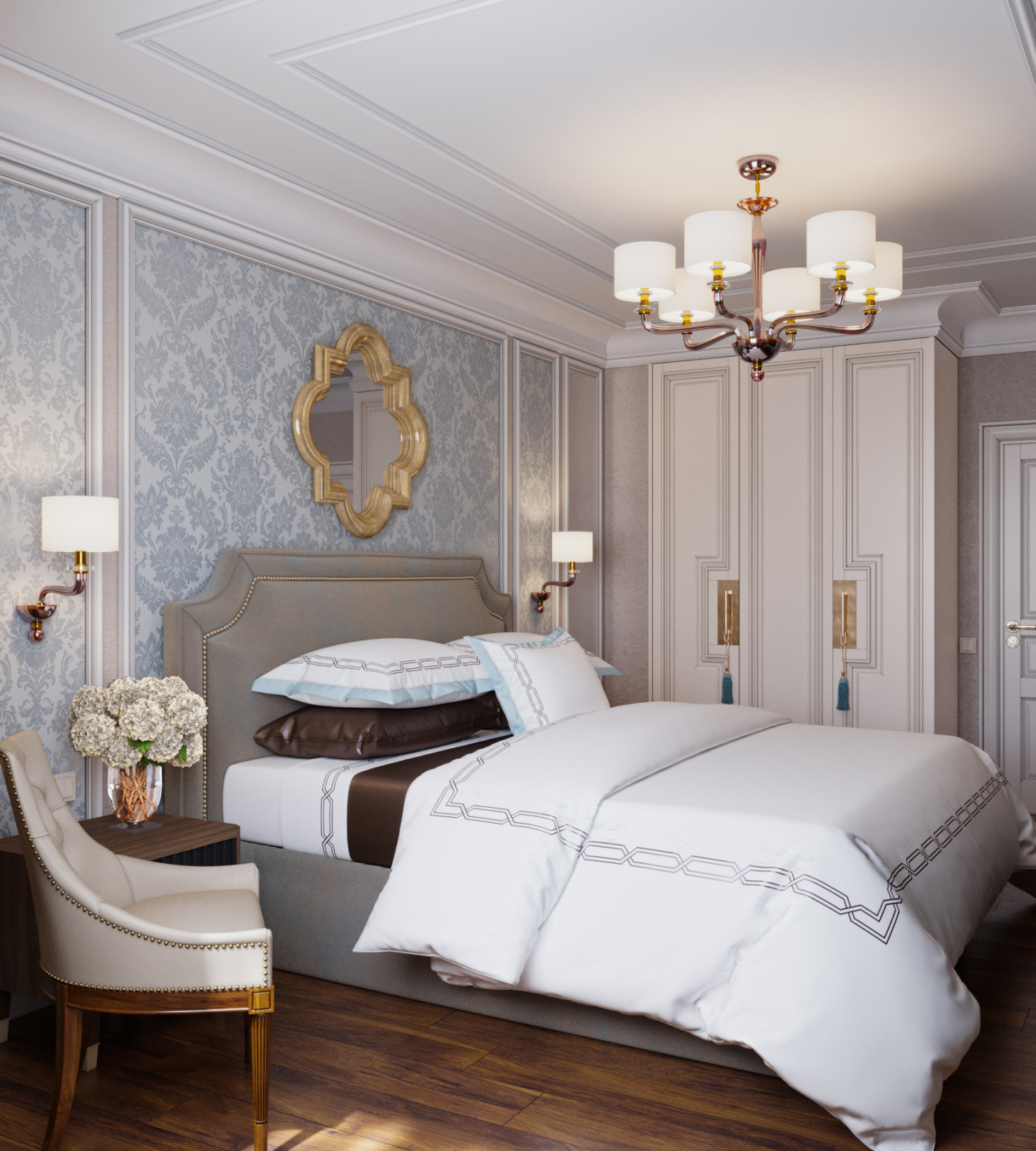 "Нарядная" квартира на Кубанской Набережной