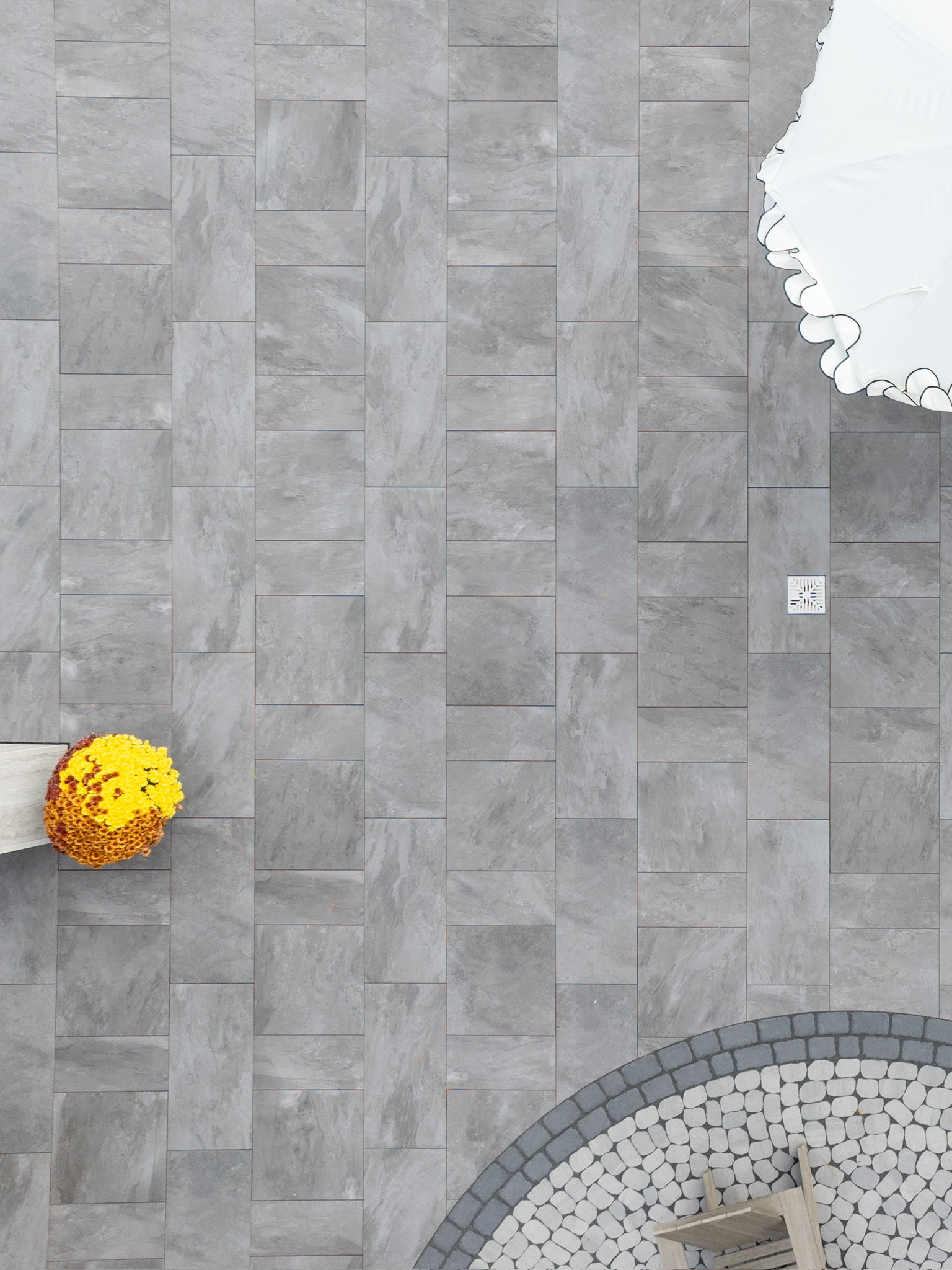 Porcelain Paradise with a Party Pavilian