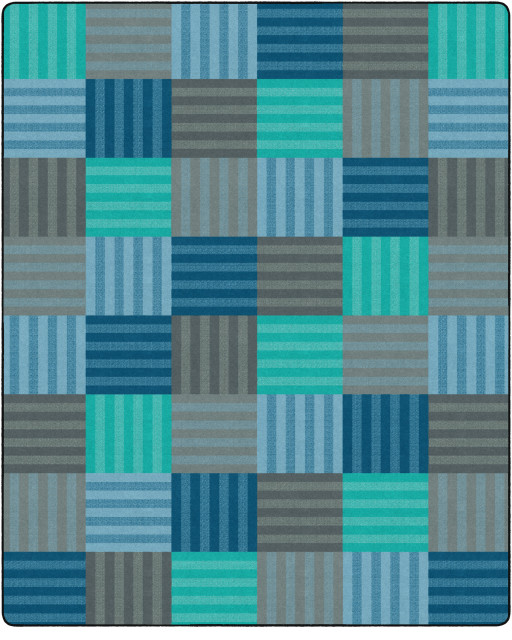 Flagship Carpets FA132258FS 10'6x13'2 Hashtag Calming Rug, 10'6X13'2