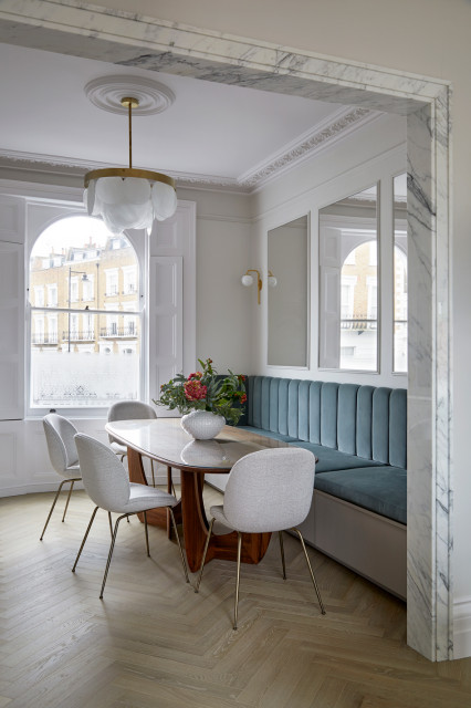 The Listed House contemporary-dining-room