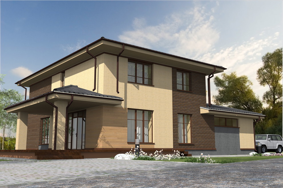 Вид со стороны внутреннего двора