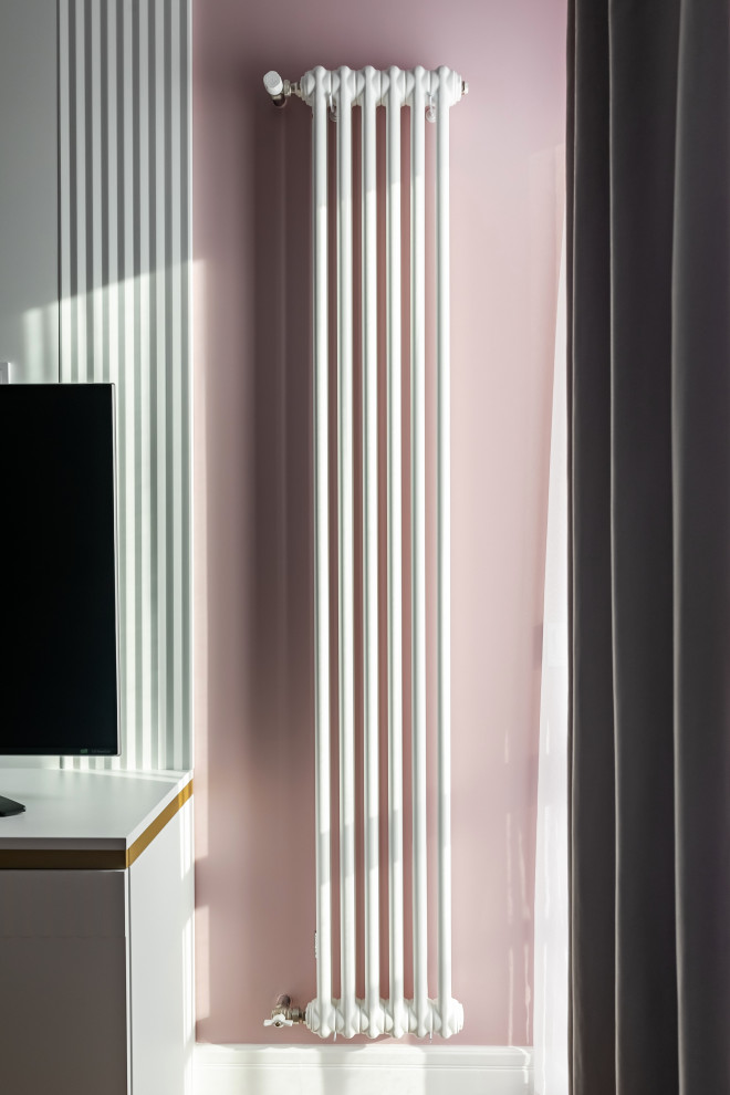 Яркий интерьер таунхауса