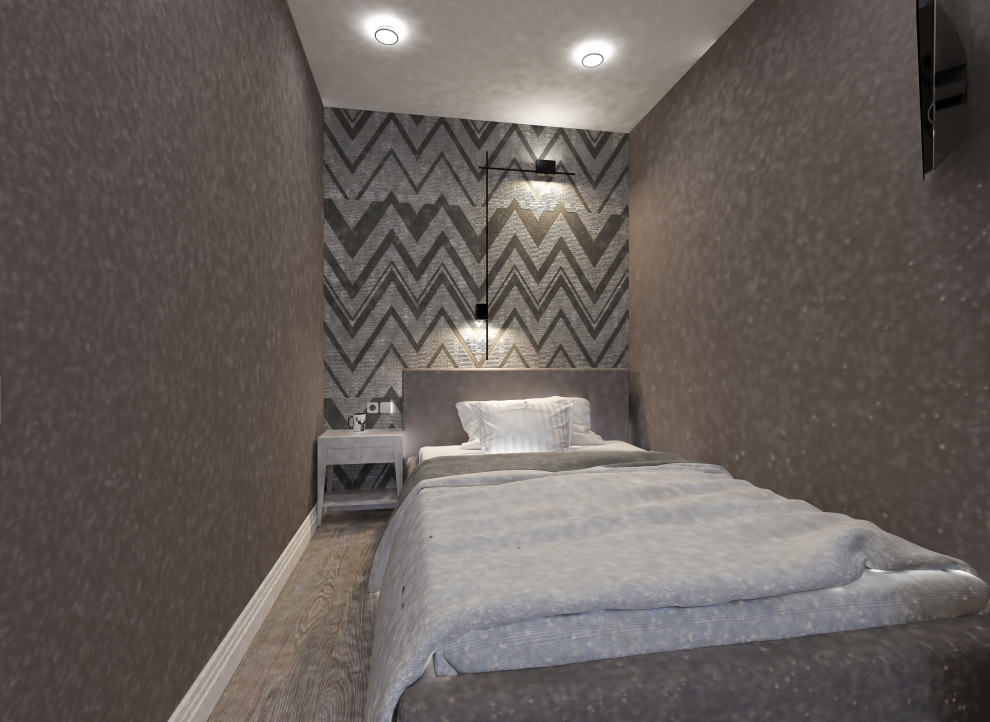 дизайн квартиры 42 кв.м ЖК Булгаковский парк