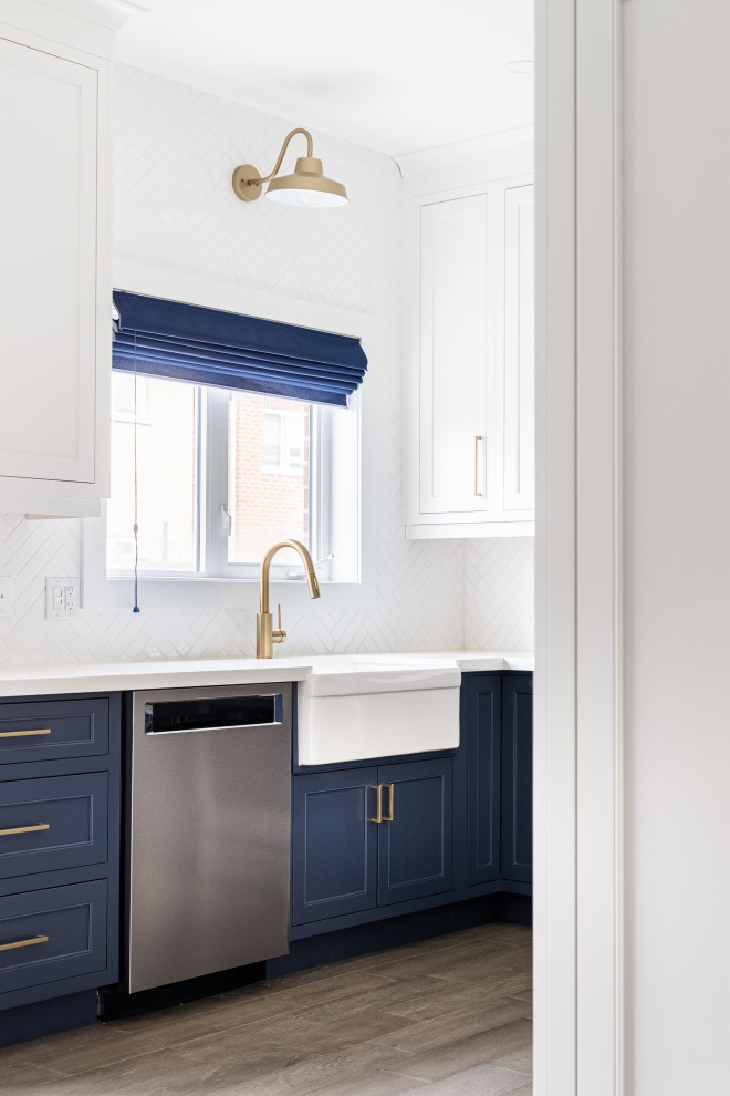 Kitchen - transitional kitchen idea